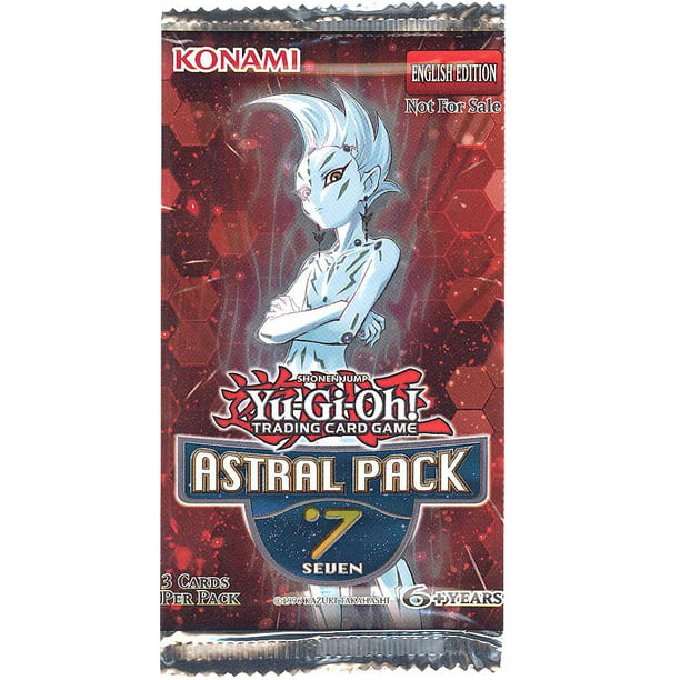 Pack Art EMPTY Yugioh Tournament Pack 7 VINTAGE Booster Pack
